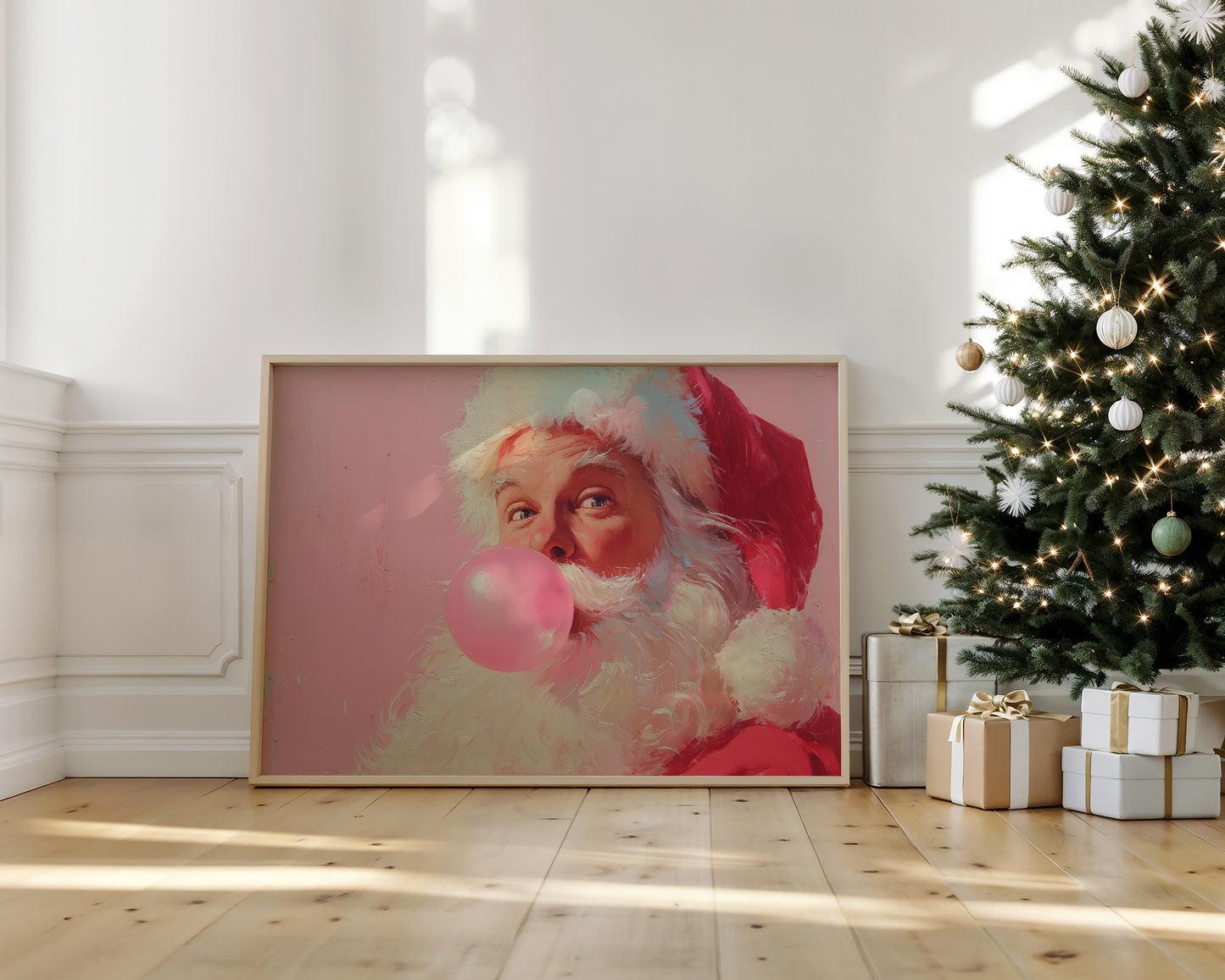 Pink Bubbles Make December Magic