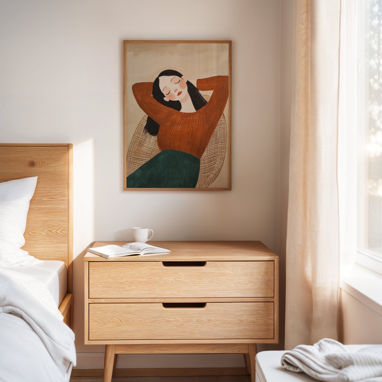 Autumn Sweater Holds Sweet Dreams