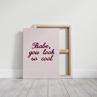 Babe, So Cool (Script)