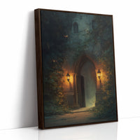 Lanterns Guide Through Forgotten Doors