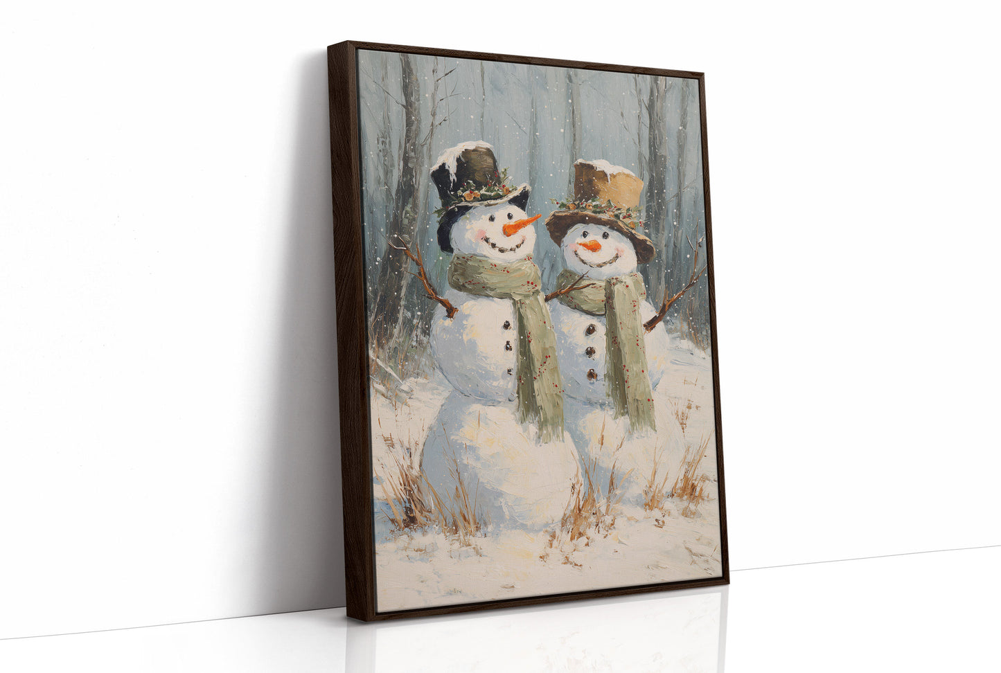 Snow Friends Share Winter's Gentle Song