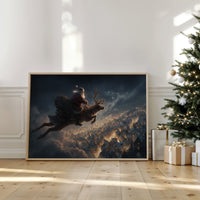 Starlit Flight Above Winter's Dream