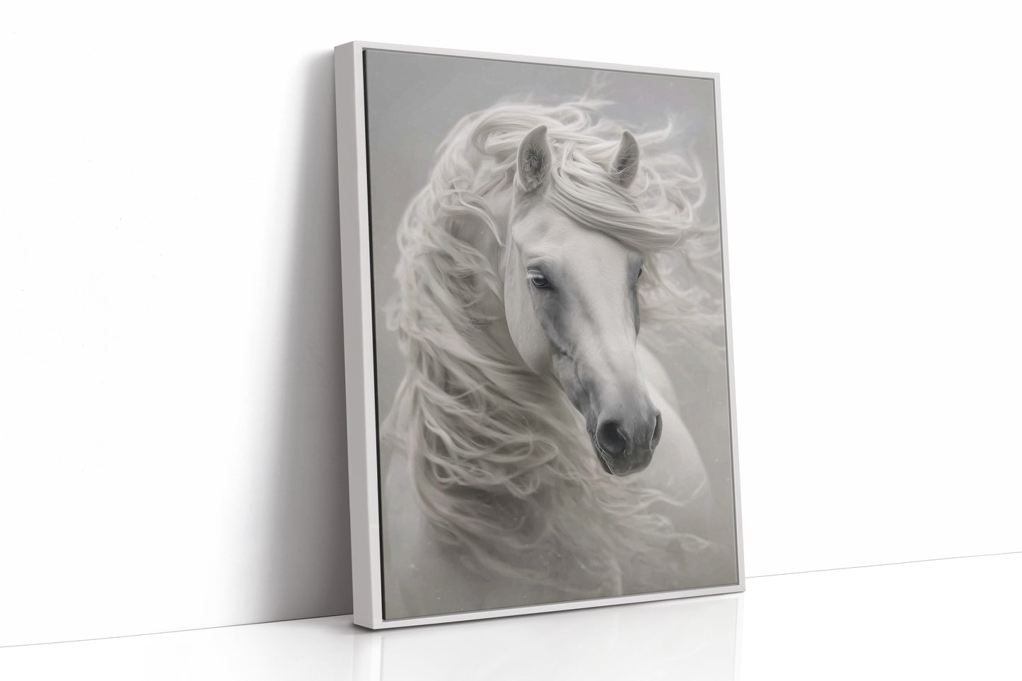 Wind Dances Through Frost Manes