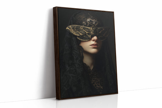 Moth Wings Mask Midnight Secrets