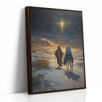 Starlight Guides Their Winter Journey