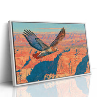Red-Tail Over the Canyon
