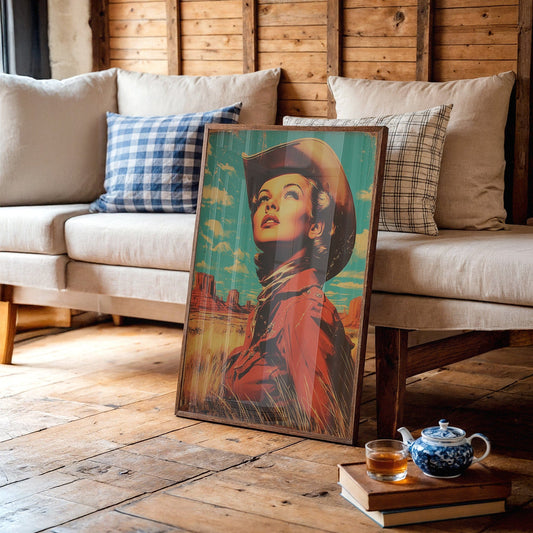 Turquoise Skies Meet Western Pride