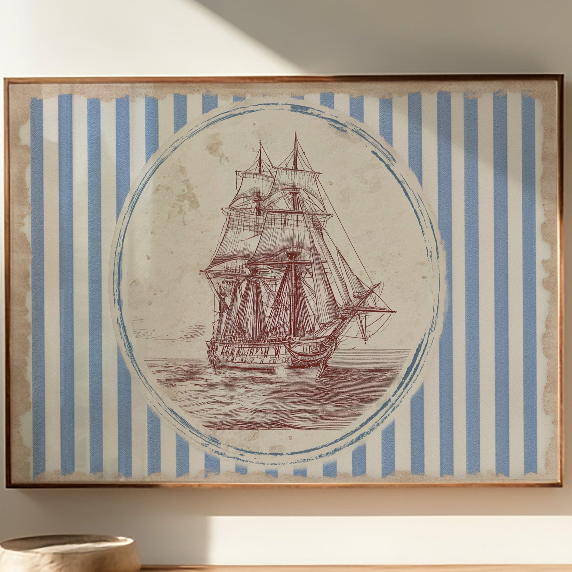 Sailors Map Their Compass Rose
