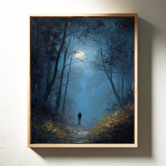 Moonlit Path Calls Through Trees