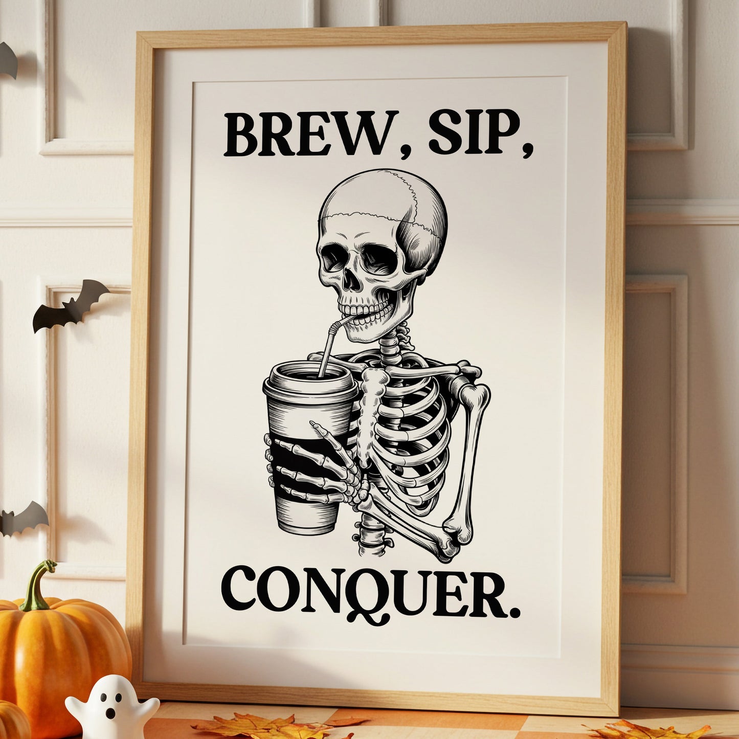 Caffeine Fuels Bare Bones Existence