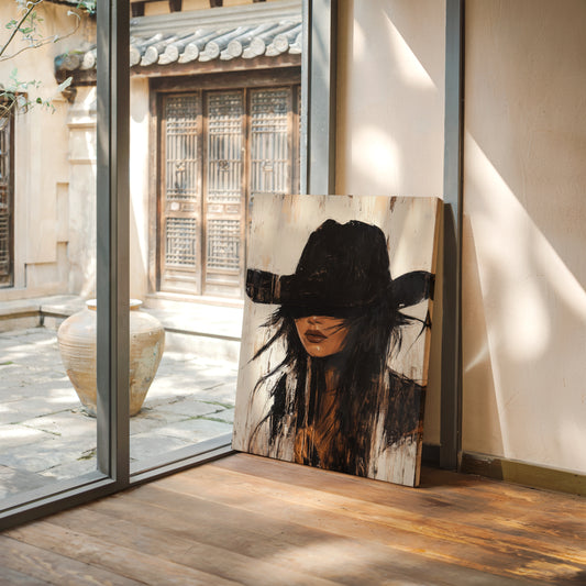 Outlaw Grace Western Cowgirl Portrait