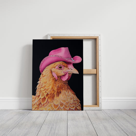 Pink Hat On The Prairie