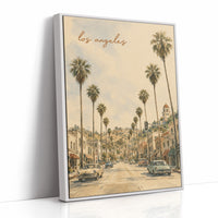 Los Angeles: Palm-Lined Retro Drive