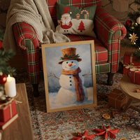 Frosty Wears His Holly Crown