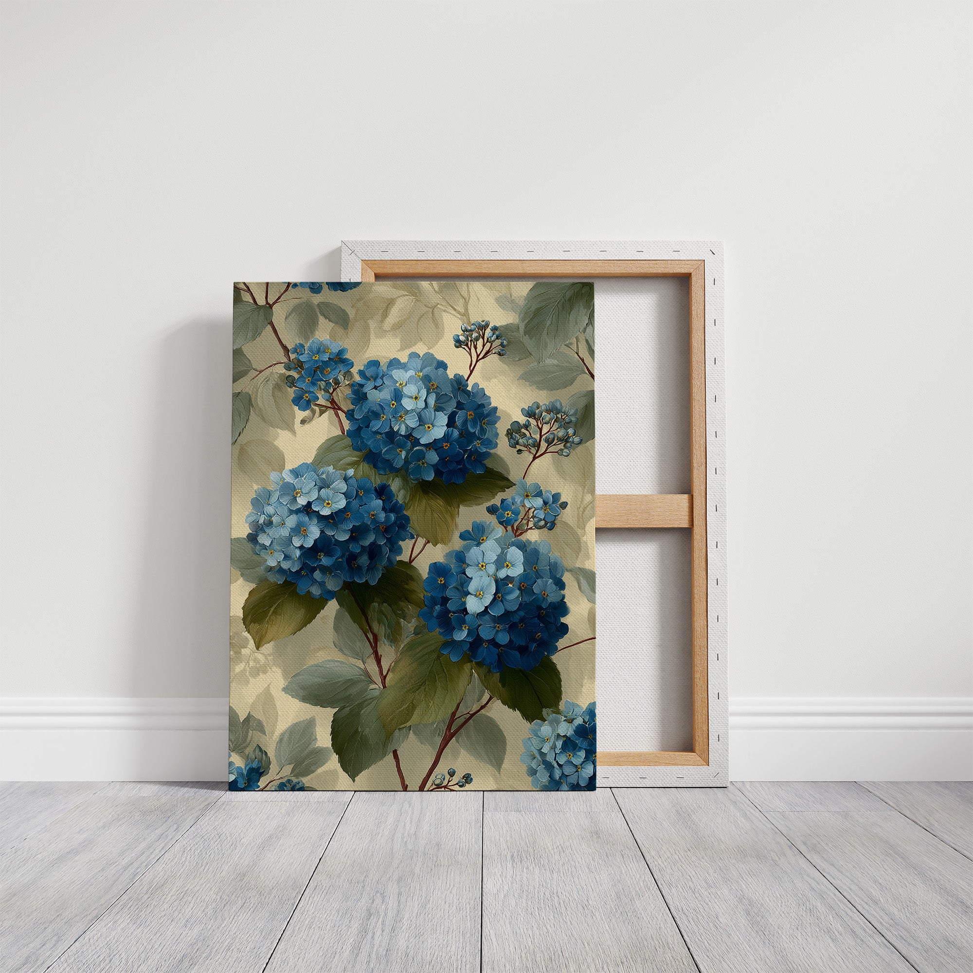 Hydrangeas in Full Bloom