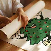 Festive Pine Struts With Joy