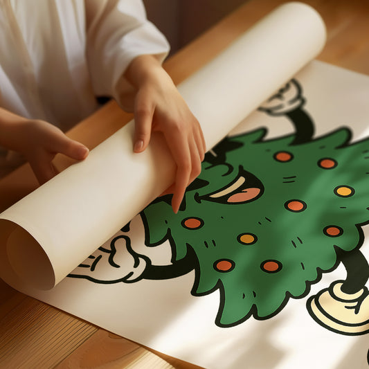 Festive Pine Struts With Joy