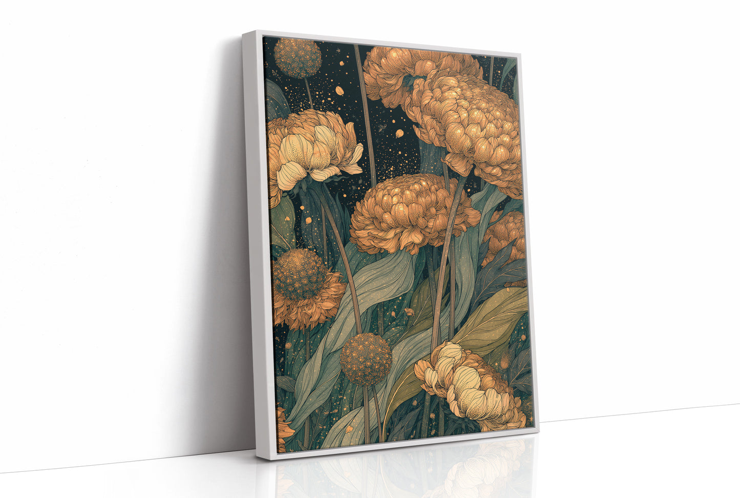 Marigolds Under Midnight: A Dark Botanical Study