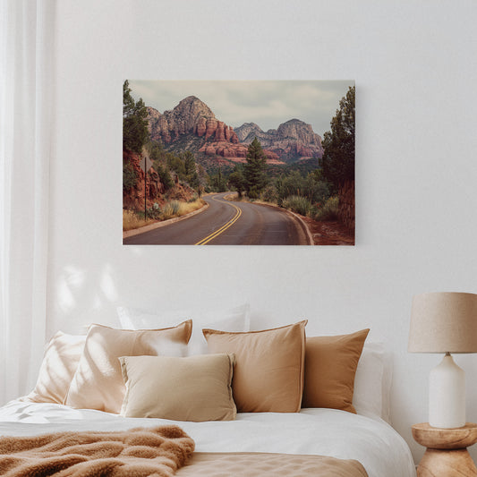 Winding Roads Lead To Crimson Peaks