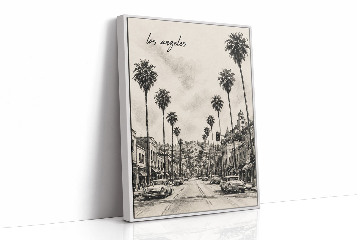 Los Angeles: Sketched in Sepia