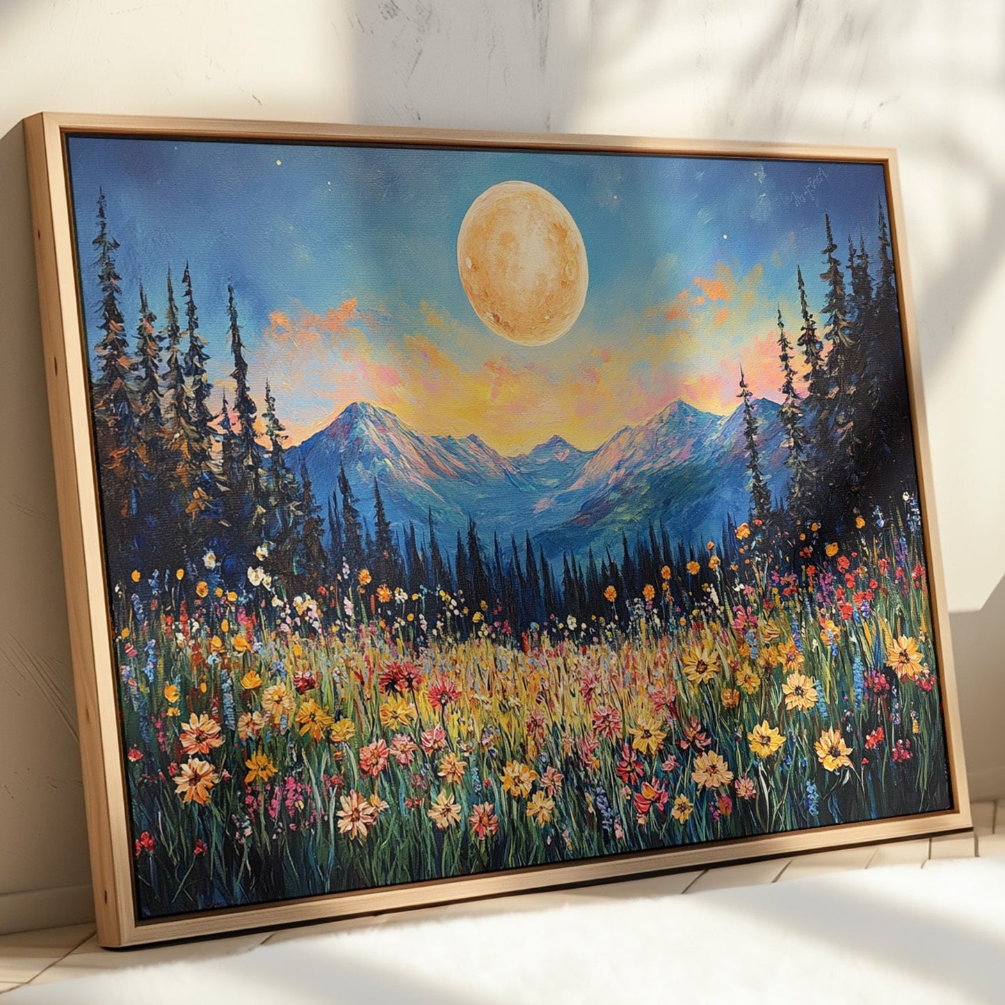 Moonlit Meadow Sings Mountain Songs