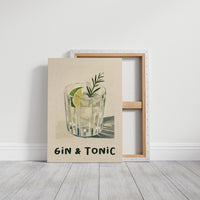 Gin & Tonic, Painted