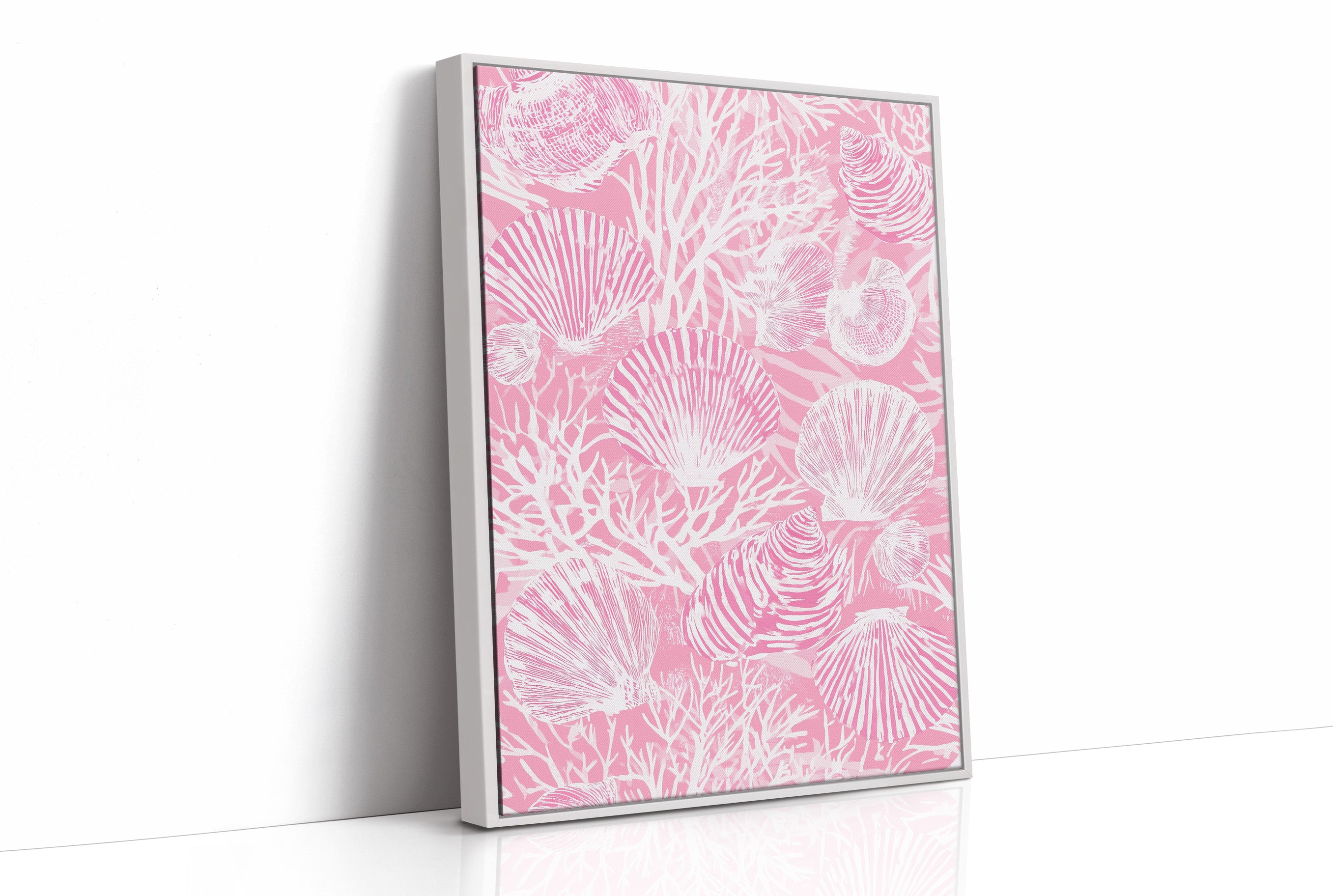 The Whole Ocean in Pink and White