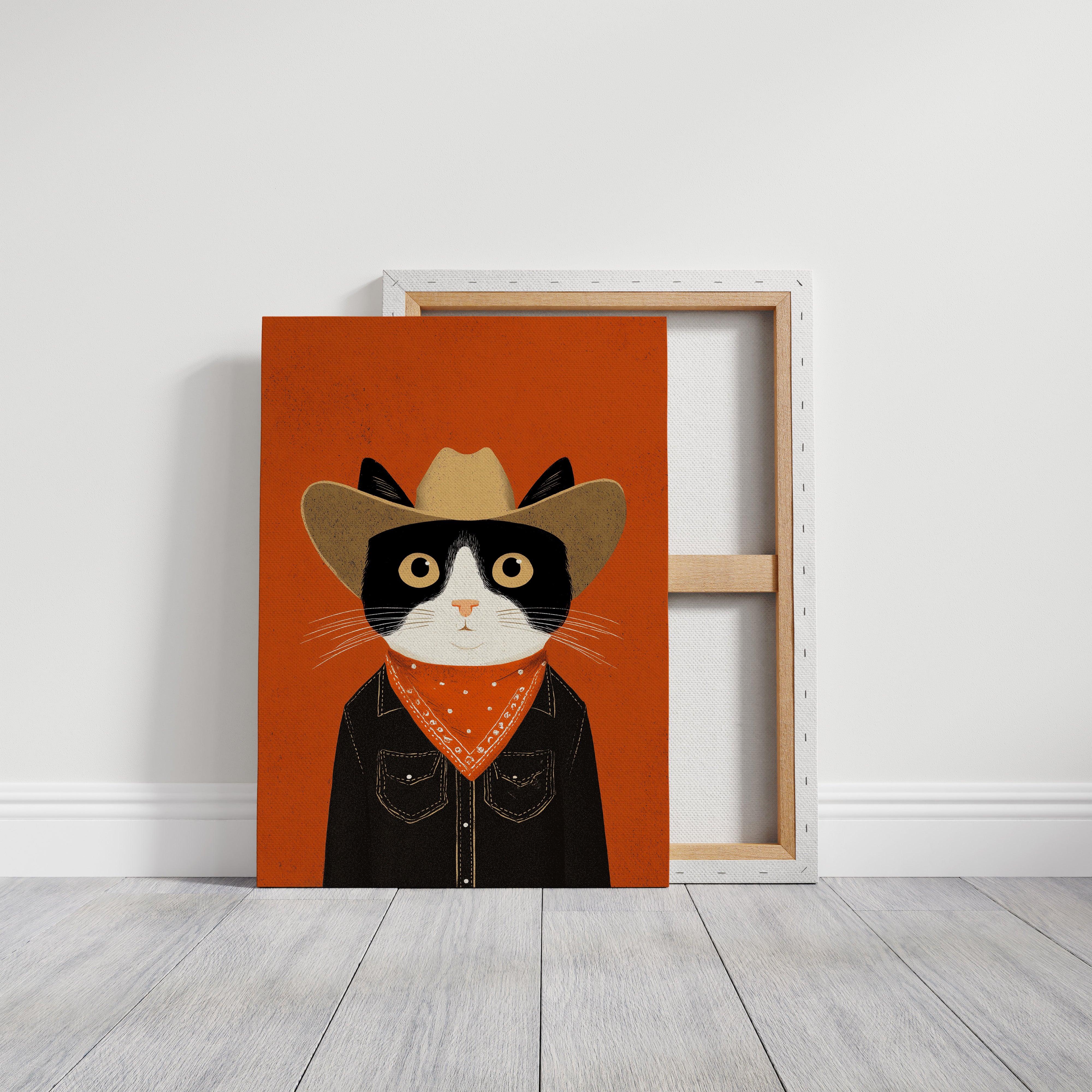 Bold Little Bandit Cat