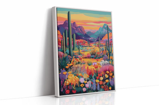 Wildflowers Paint The Desert Rainbow