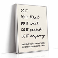 Do It Anyway: Handwritten Grit