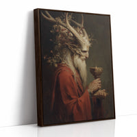 Forest Sage Holds Ancient Chalice
