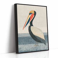 Pelican at Rest, Coastal Weave
