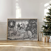 Winter's Faithful Friend Keeps Watch