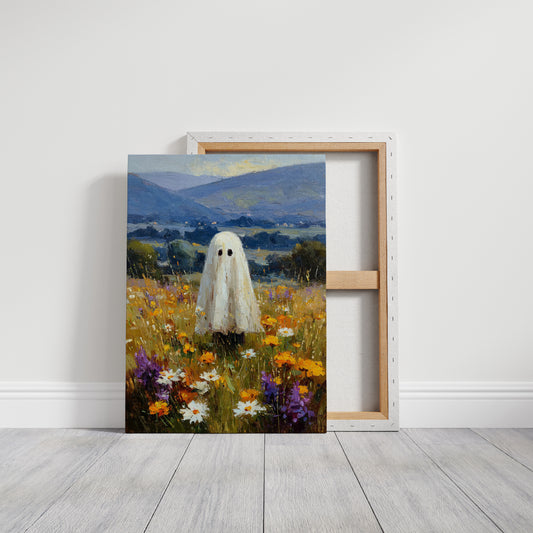 The Ghost Among Wildflowers