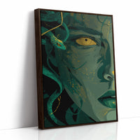 Serpent Queen With Golden Gaze