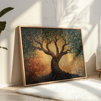 Ancient Olive Dances At Dawn