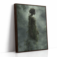 Moss Maiden In Twilight Fog