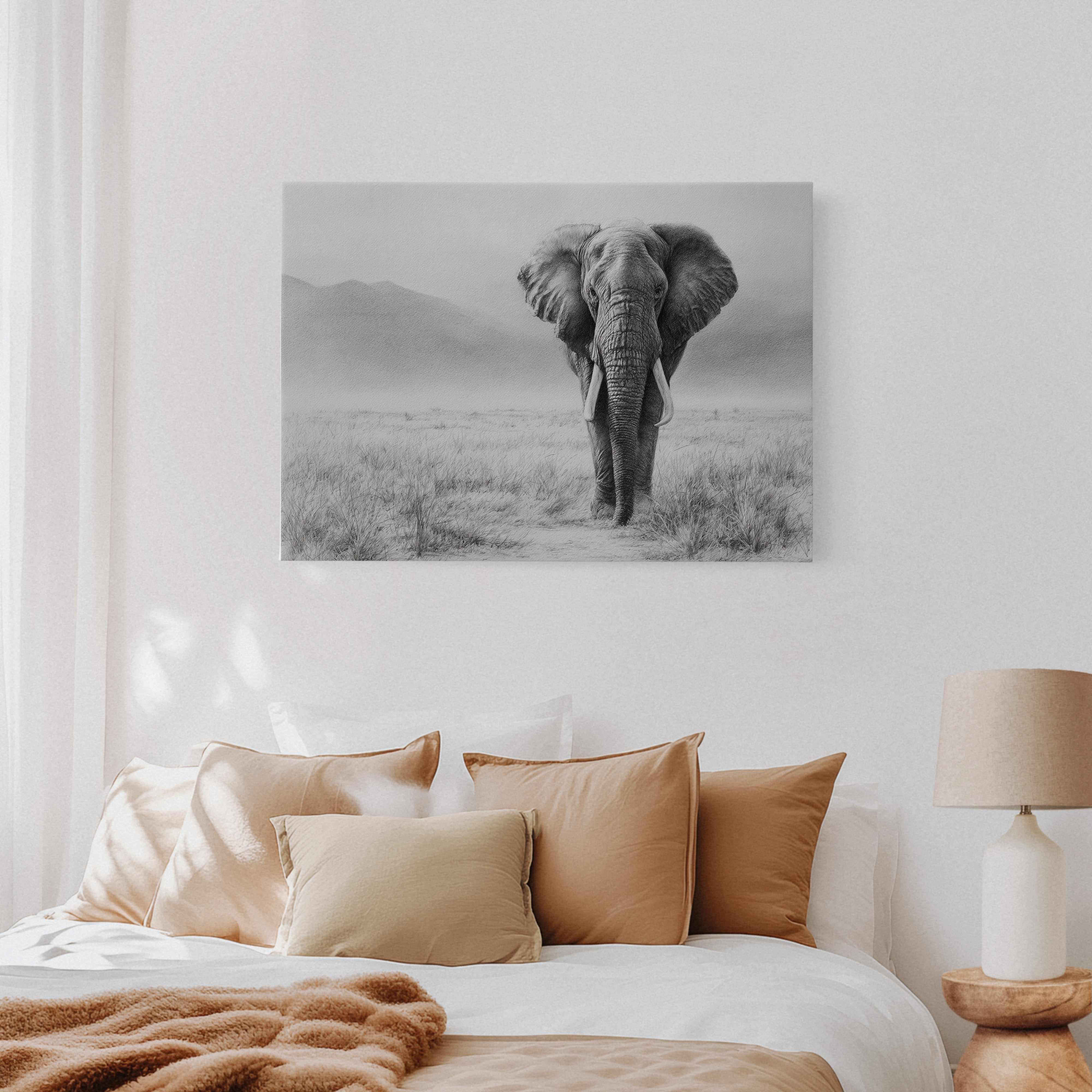 Wisdom Walks The Savanna Plains