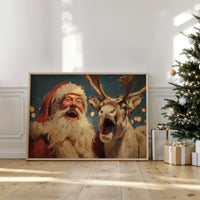 Laughter Shared Between North Pole Friends