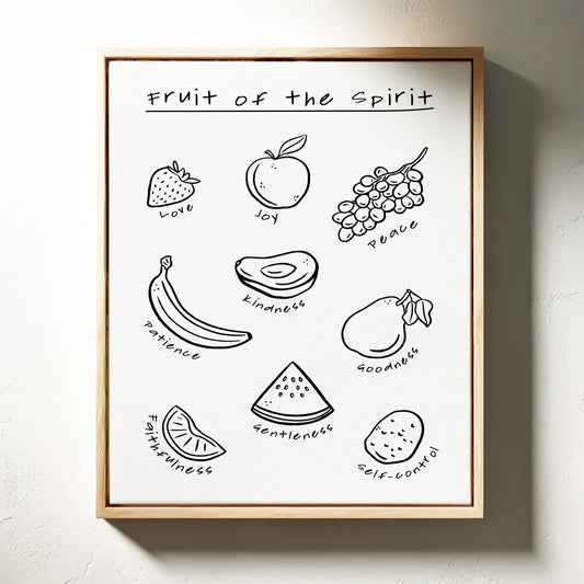 Sweet Virtues Grow In Simple Lines