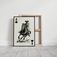 Rider In The Dust Storm