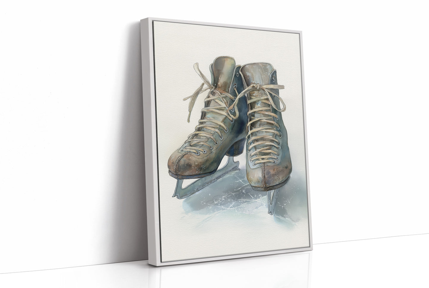 Weathered Blades: Nostalgia on Ice