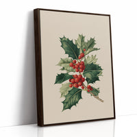 Holly Berries Paint December's Story