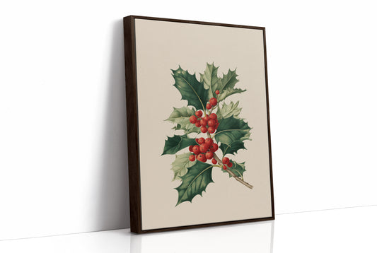 Holly Berries Paint December's Story