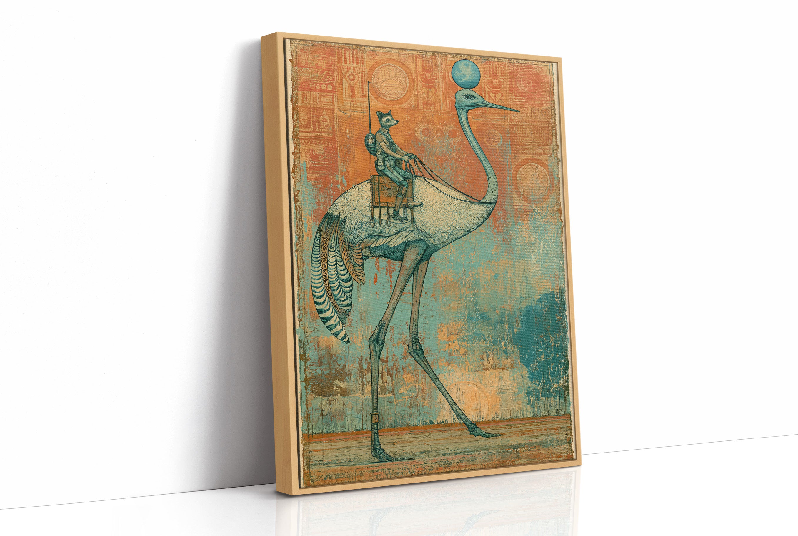 Explorer's Ride on the Long-Necked Beast