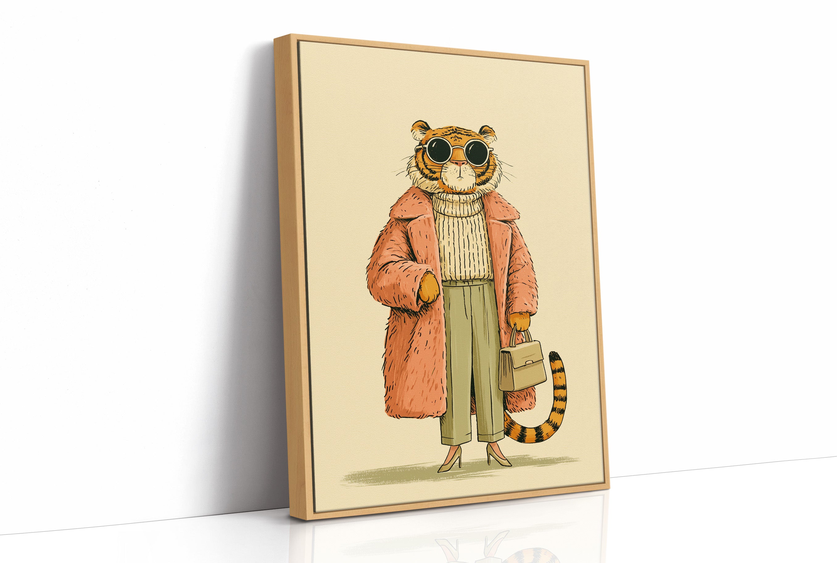 Tiger in a Trench Coat, Dressed to Kill