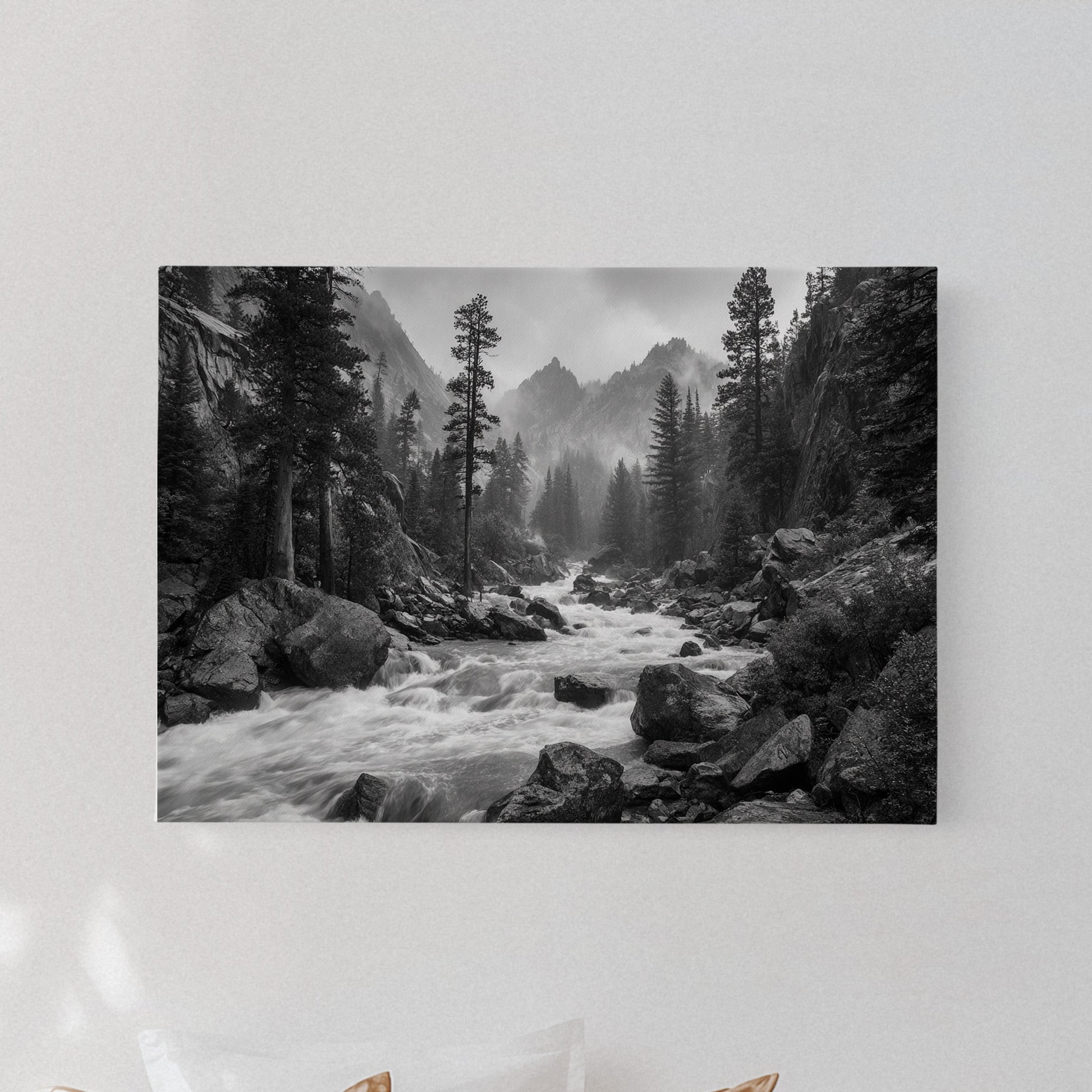 Wild Waters Carve Mountain Memories