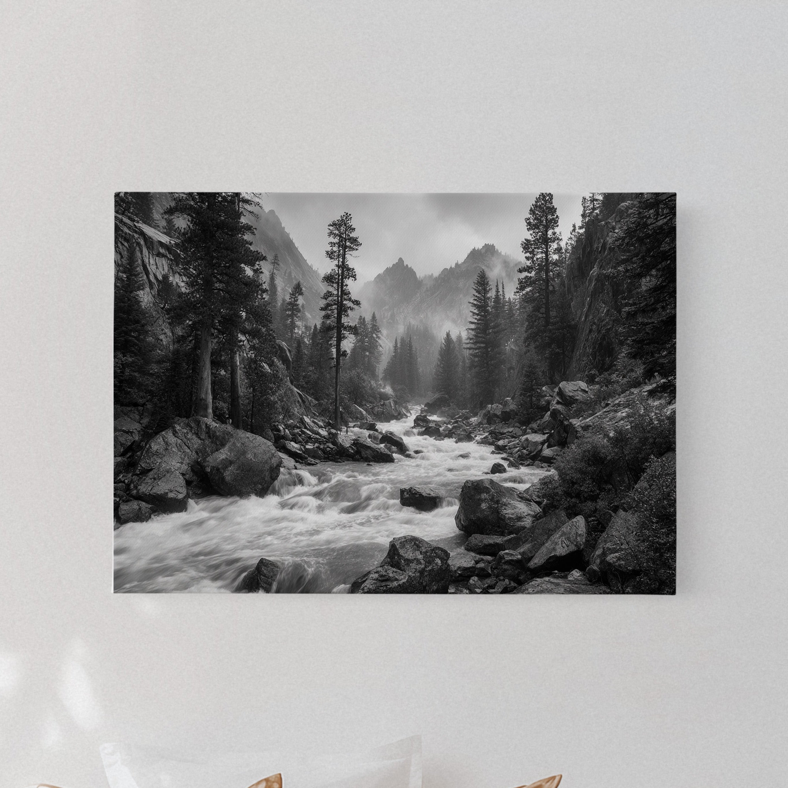 Wild Waters Carve Mountain Memories