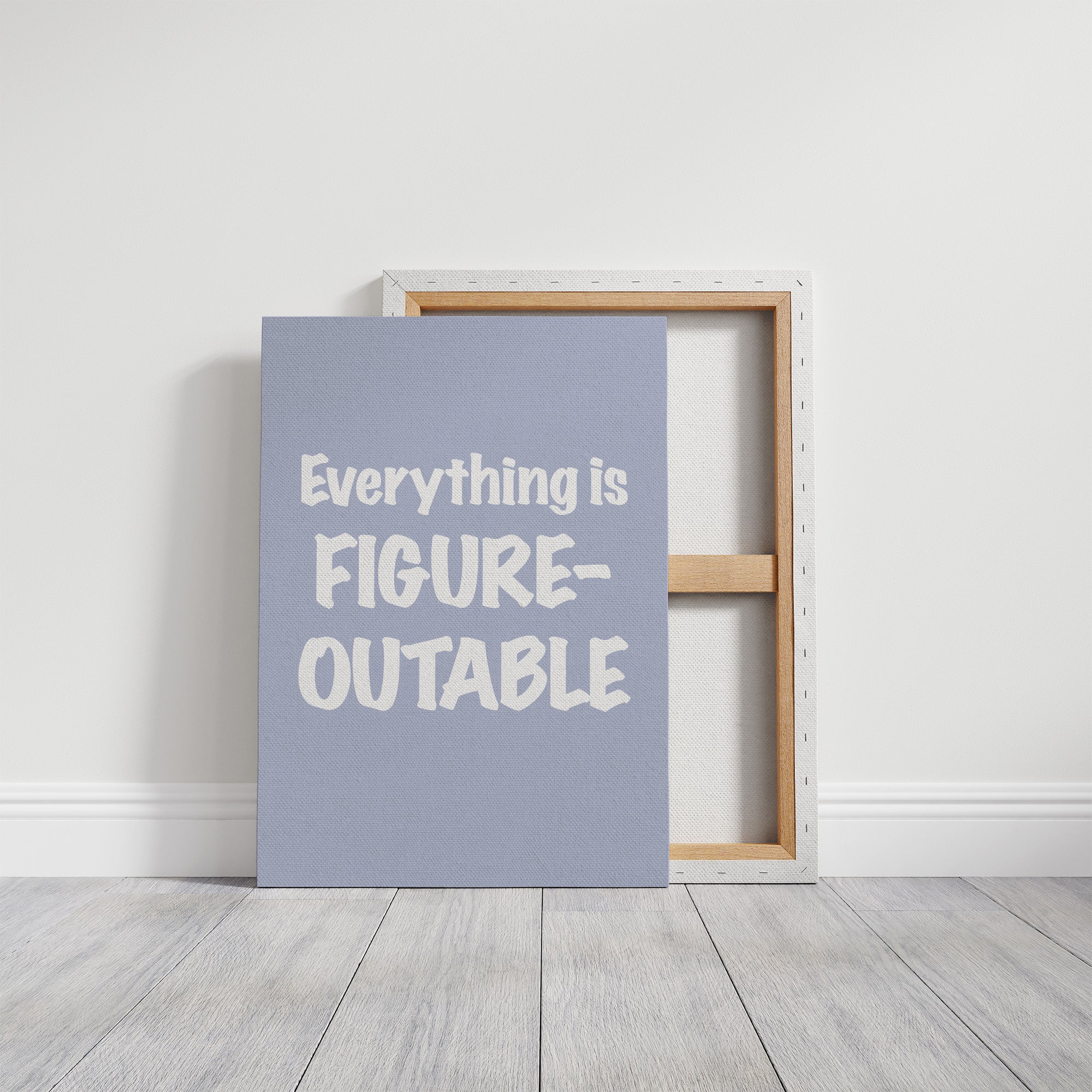 Figureoutable in Periwinkle