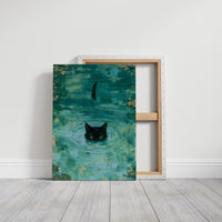 Something Fluffy This Way Swims